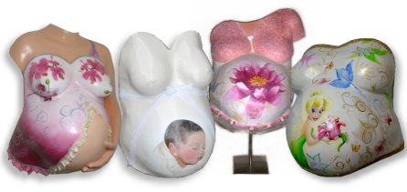 Schwangeren_Gipsbuesten_Bauchabdruecke_Babybelly_cast_orchideen_tinkerbell