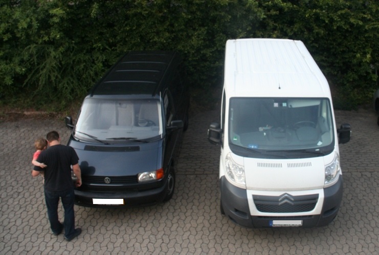 Familienautos kinderreiche Familie